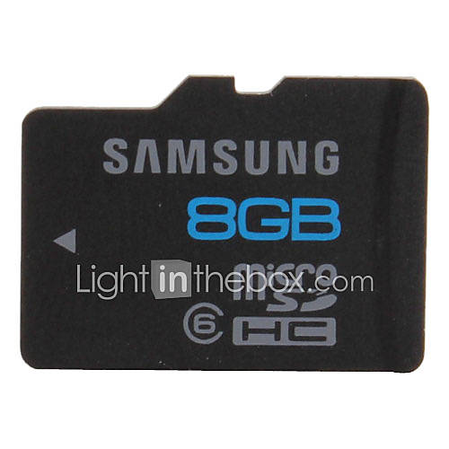 8GB Samsung Class 6 Micro SDHC TF Memory Card