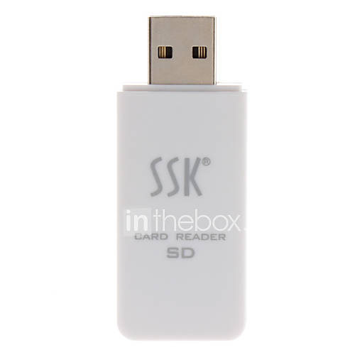 SSK USB 2.0 Card Reader for SD, MMC Card