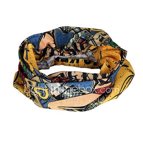 Fashion Designed Cycling Scarf (Yellow)