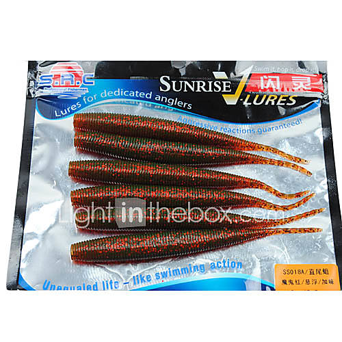 120MM 6.8G Soft Lure Pack (6 Pieces)