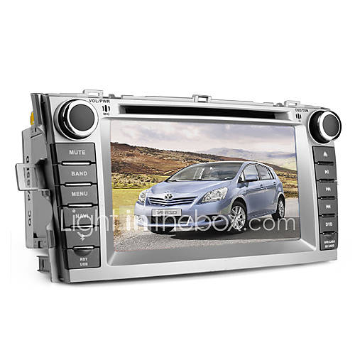 7 inch 2 Din TFT Screen In Dash Car DVD Player For Toyota Verso/EZ With Bluetooth,Navigation Ready GPS,iPod Input,RDS