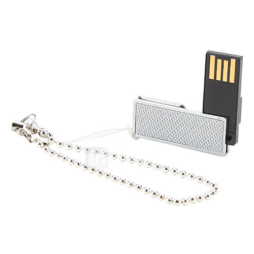 8GB Graphic Silver USB 2.0 Flash Drive