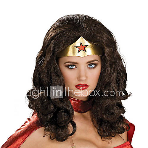 Halloween Wig Inspired by Black Wonder Woman