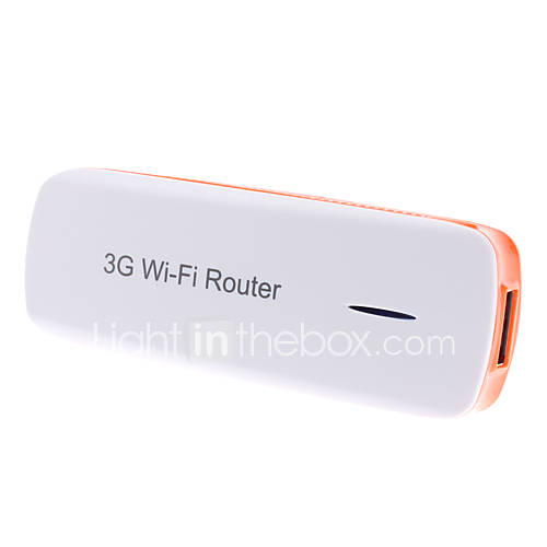 Mini 3G Wi fi Wireless Router with 1800mAh Mobile Power