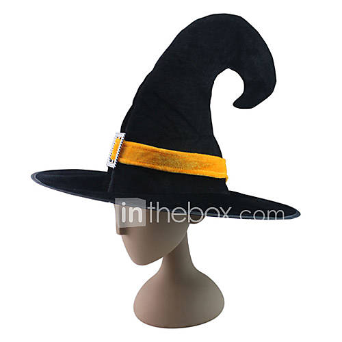 Black Witch Halloween Costumes Hat