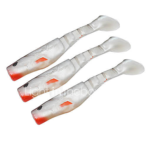 120MM 18.4G Soft Lure Pack (3 Pieces)