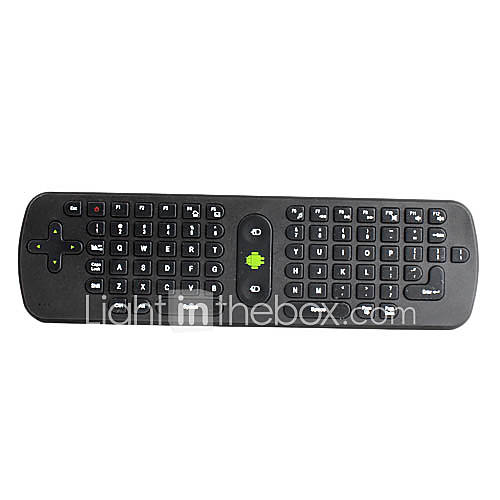 2.4G Wireless Handheld Air Mouse and QWERTY Keyboard