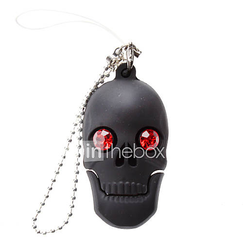 4GB Shining Skull USB 2.0 Flash Drive