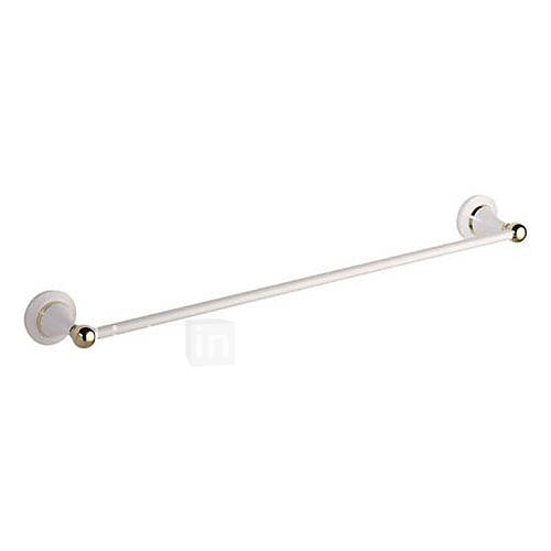 Contemporary Wall Mount Solid Brass Towel Bars