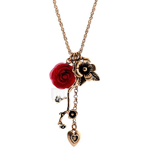 Womens Flower Pendant