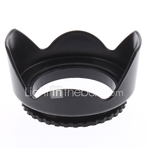 Mennon DC SN 58 Improved Screw Mount 58mm Flower Lens Hood with Cap