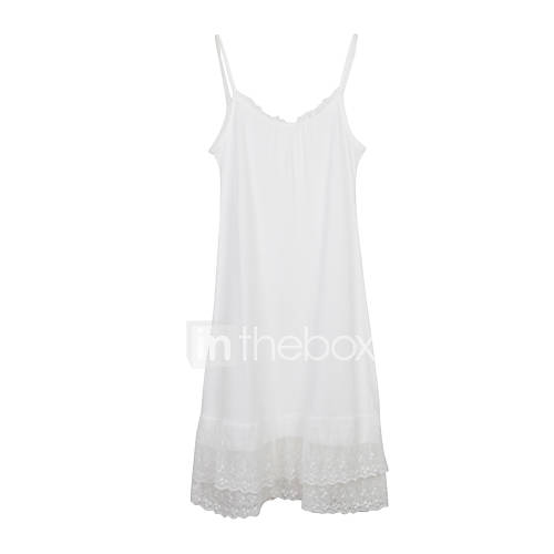 A line Clear Cotton with Lace Short length Slip/Petticoat More Colors