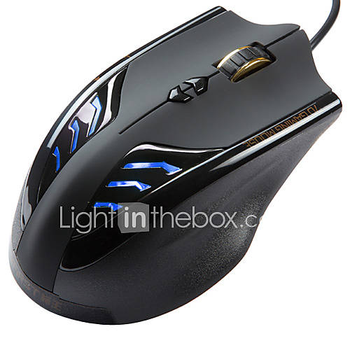 Excellent Performance Avago Gaming Sensor DPI Shift Backlit USB 2.0 Optical Mouse