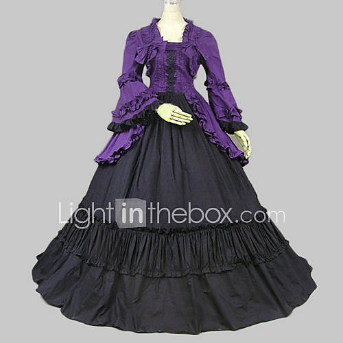 One-Piece/Dress Classic/Traditional Lolita Vintage Inspired Cosplay ...