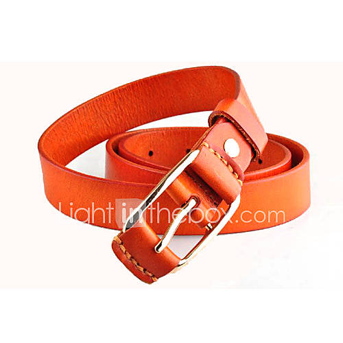 Womens Basic Trendy Leather Belt(10830.3CM)