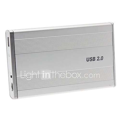 3.5 Alluminum USB 2.0 IDE HDD External Case Enclosure