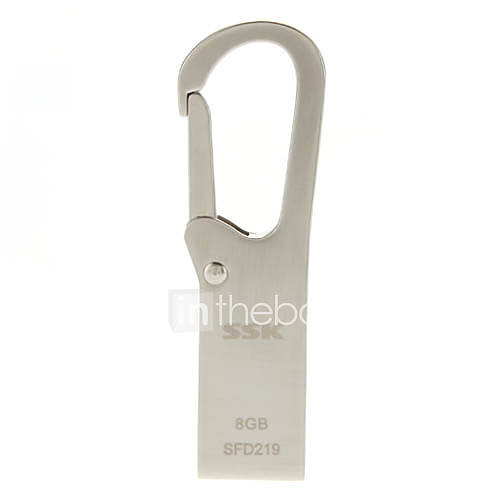 8GB SSK Metal Keychain USB 2.0 Flash Drive