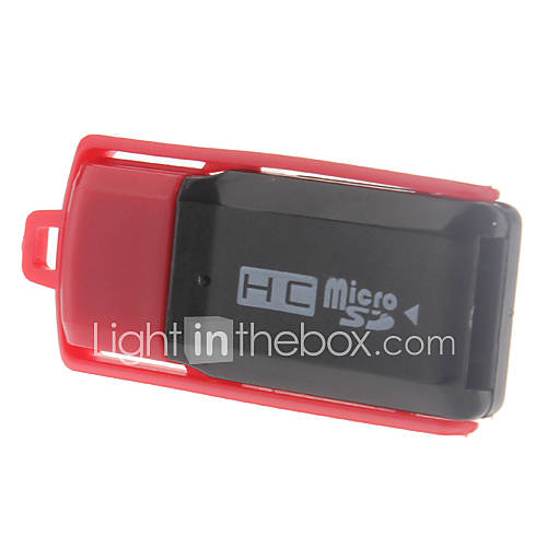 Lipstick USB 2.0 Card Reader for TF/MicroSD Card