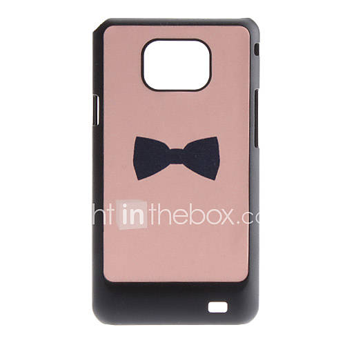 Flash Design Bowknot Pattern Hard Case for Samsung Galaxy S2 I9100