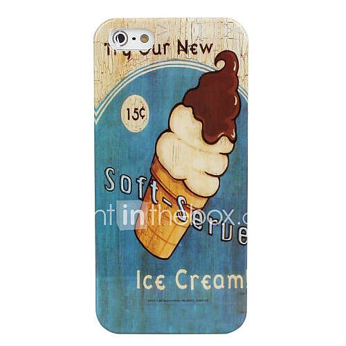 Ice Cream Pattern Hard Case for iPhone 5/5S