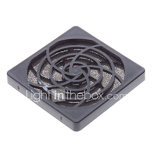 80mm Dustproof Plastic Filter Dust Guard Mesh for CPU Fan