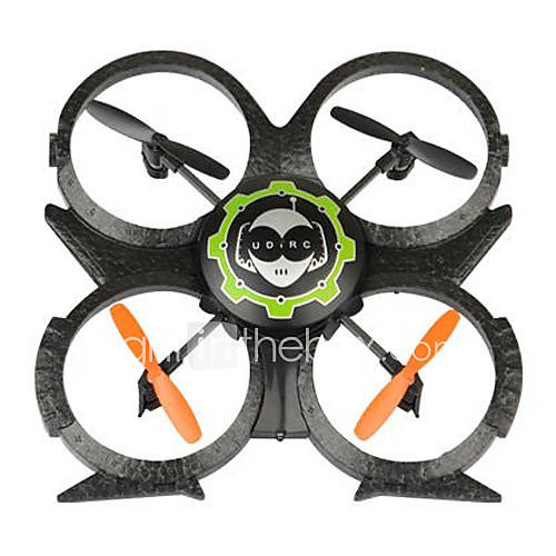 UDIR/C U816A 2.4G RC 4 plasma UFO 360 degrees turning flight Helicopter