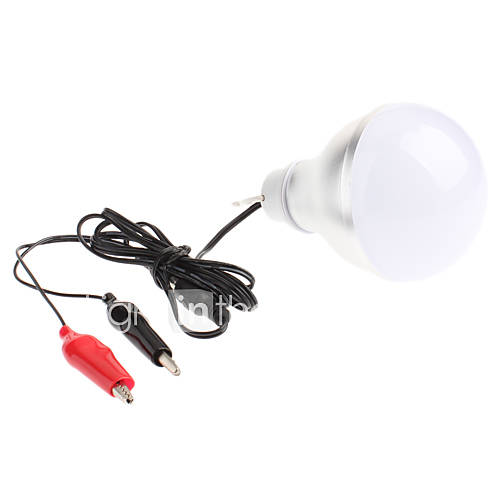 6W 560 600LM 7000K Cold White Light LED Ball Bulb (12V)