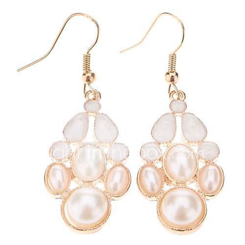 Water drop Shape Pearl Earrings