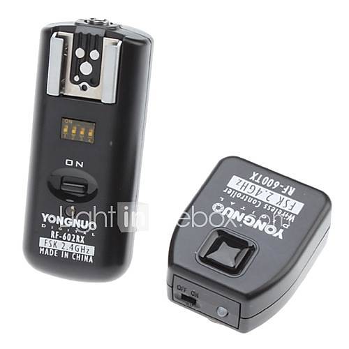 Yongnuo RF 602 C1 Wireless Flash Trigger for Canon, Pentax, Samsung