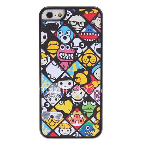 Small Animals Pattern Hard Case for iPhone 5/5S