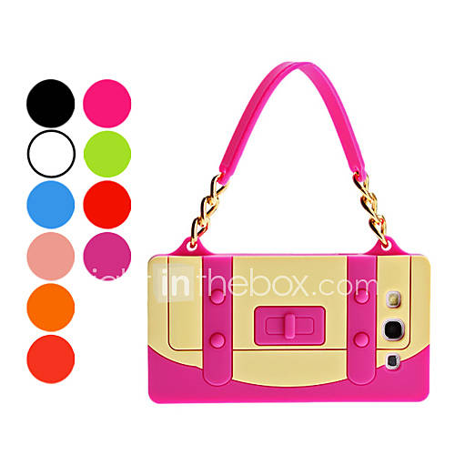 Handbag Design Soft Case for Samsung Galaxy S3 I9300 (Assorted Colors)