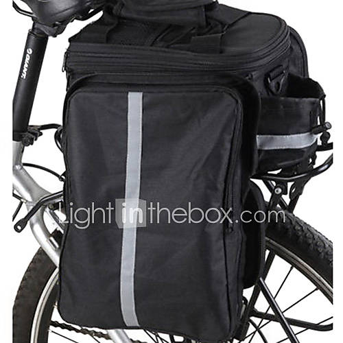 Cycling Luggage Pack with Large Expand Space and Rain Cover