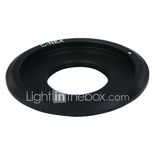 Black C Mount Lens to SONY NEX 5 NEX 3 NEX5 NEX C3 NEX VG10 Adapter