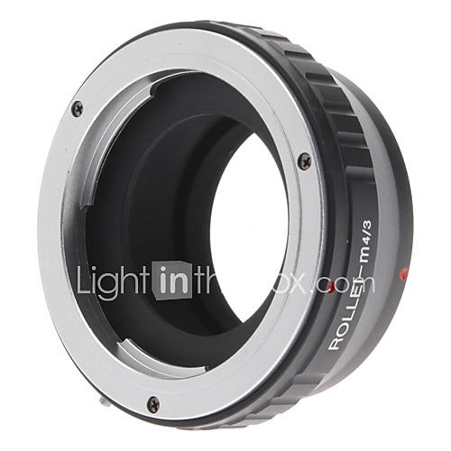 Rollei Lens to Micro 4/3 Four Thirds System Camera Mount Adapter for Olympus PEN E P1 E P2, Panasonic Lumix DMC GF1, GH1, G1
