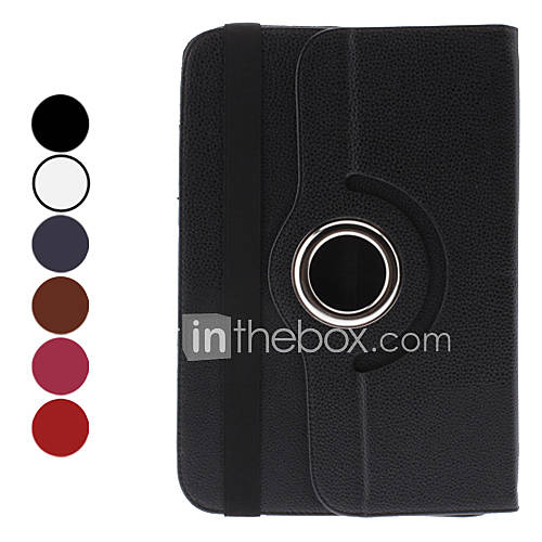 360 Degree Rotating 10.1 PU Protective Case with Stand for Google Nexus 10