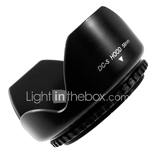 77mm Lens Hood (Screw Mount) Petal Crown Flower Shape