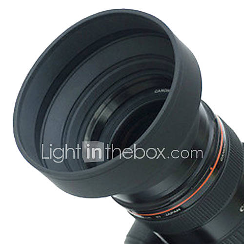 67mm Rubber Lens Hood for Wide angle, Standard, Telephoto Lens