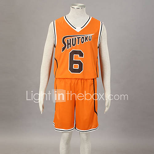 Cosplay Costume Inspired by The Basketball Which Kuroko Plays Midorima Shintaro Shūtoku High School Basketball Team Uniform Or