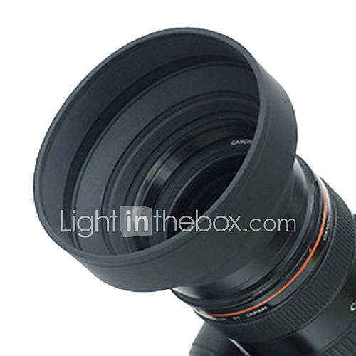 49mm Rubber Lens Hood for Wide angle, Standard, Telephoto Lens