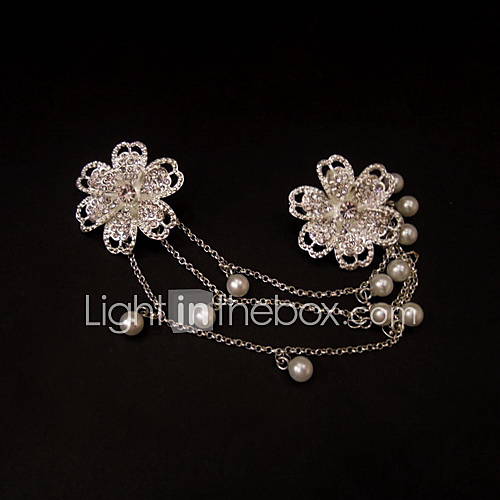 Elegant Alloy With Pearl Womens Headpiece
