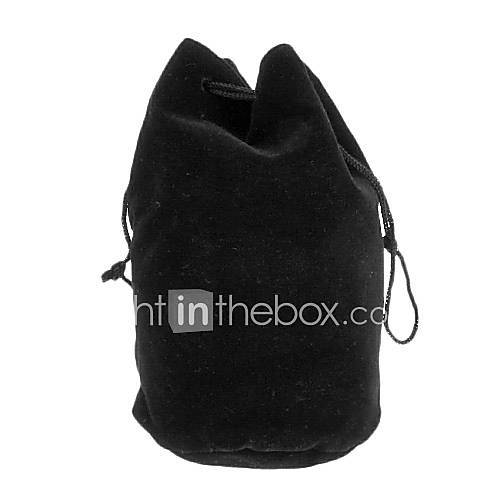 Protective Cotton Flannel Bag for Camera Lens C4 (95160mm, Black)