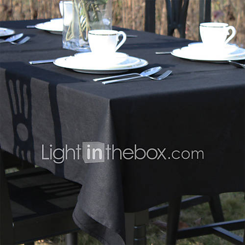 Solid Color Linen Table Cloth