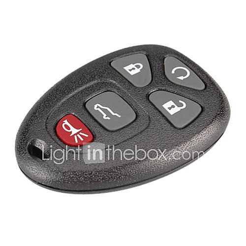 5 Button Remote Key Casing for Buick Enclave