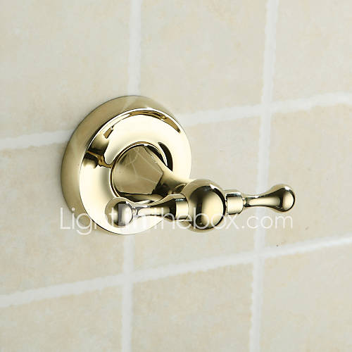 Ti PVD Bathroom Accessories Robe Hook(1018 J 80 1)