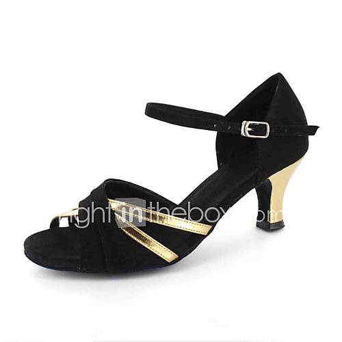 Customized Womens Leatherette Ankle Strap Latin / Ballroom Dance Shoes(More Colors)