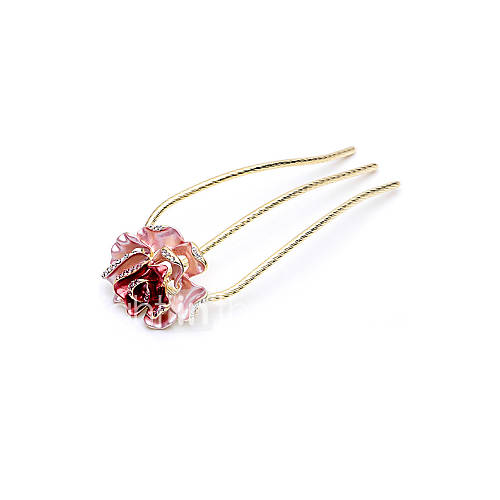 Elegant Alloy With Rhinestone Womens Hairpins