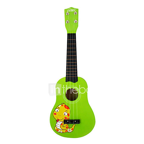 CBSKY   (Green) Snake Pattern Basswood Soprano Ukulele