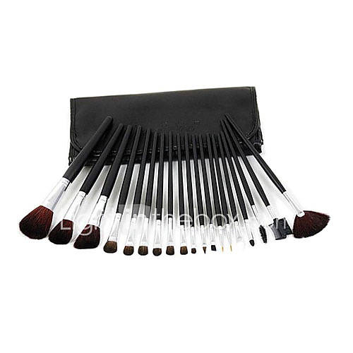 Deal 19Pcs Goat Hair Makeup Brush Set