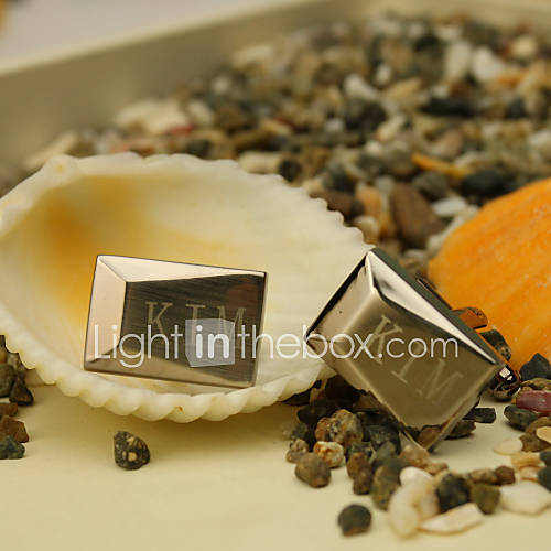 Personalized Simple Cufflinks With Gift Box