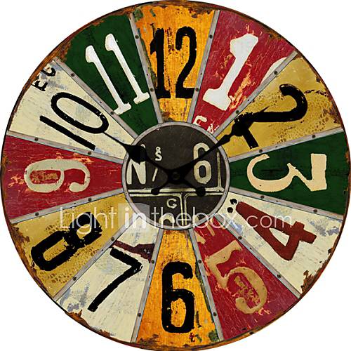 Euro Country Wall Clock